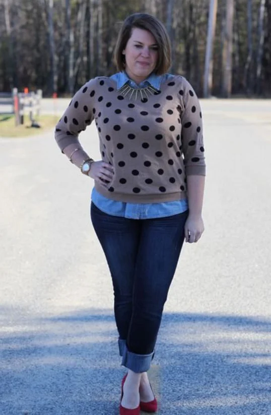 Preppy Polka Dot Chic
