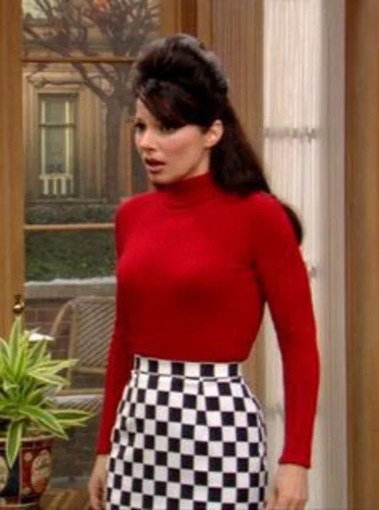 Fran Fine's Iconic Checkerboard Chic