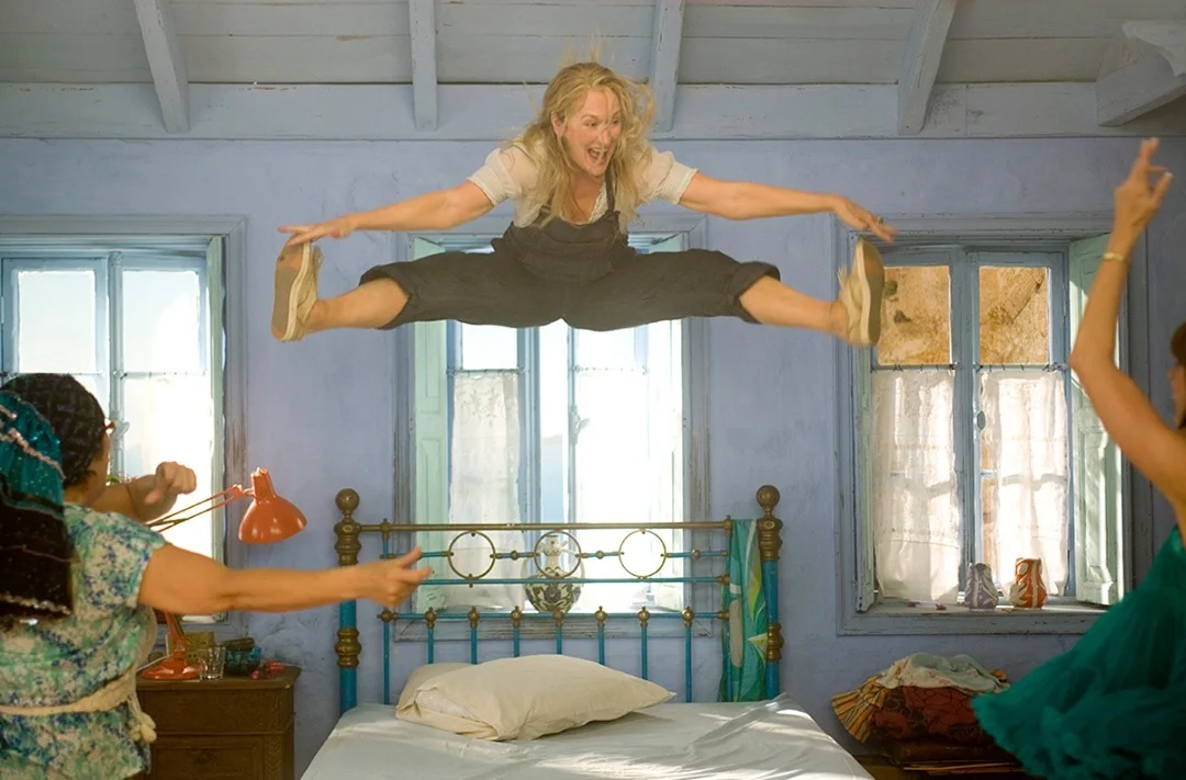 Mamma Mia! Retro Bohemian Overalls Outfit