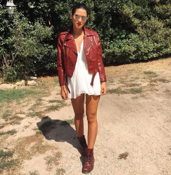 Edgy Boho Chic: Doc Martens with a White Dress