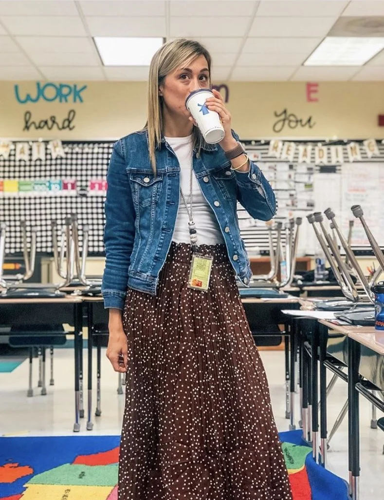 Casual Chic Teacher Style