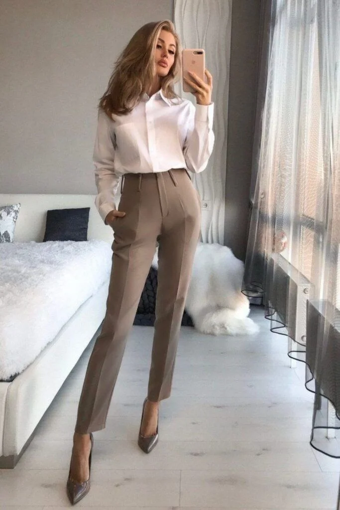 Chic & Sleek Office Power Look