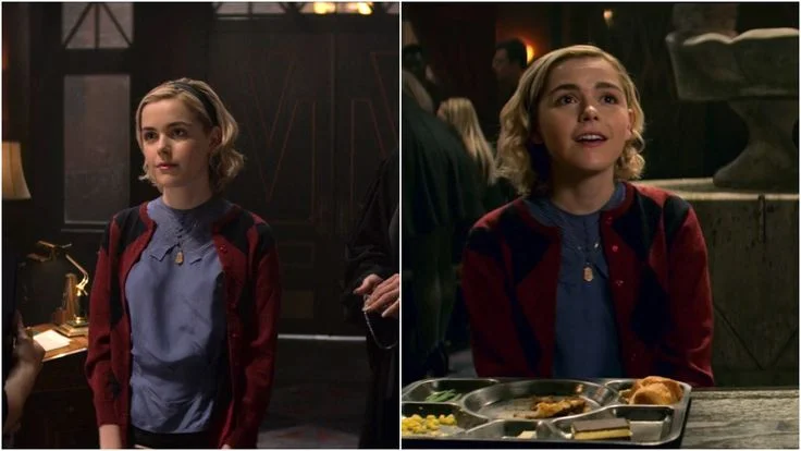 Sabrina Spellman Inspired Retro Witchy Academia Look