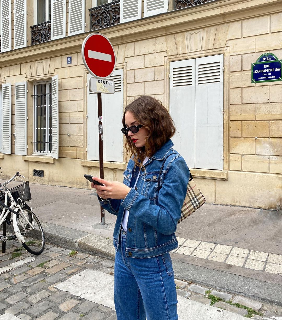 Denim on Denim College Chic