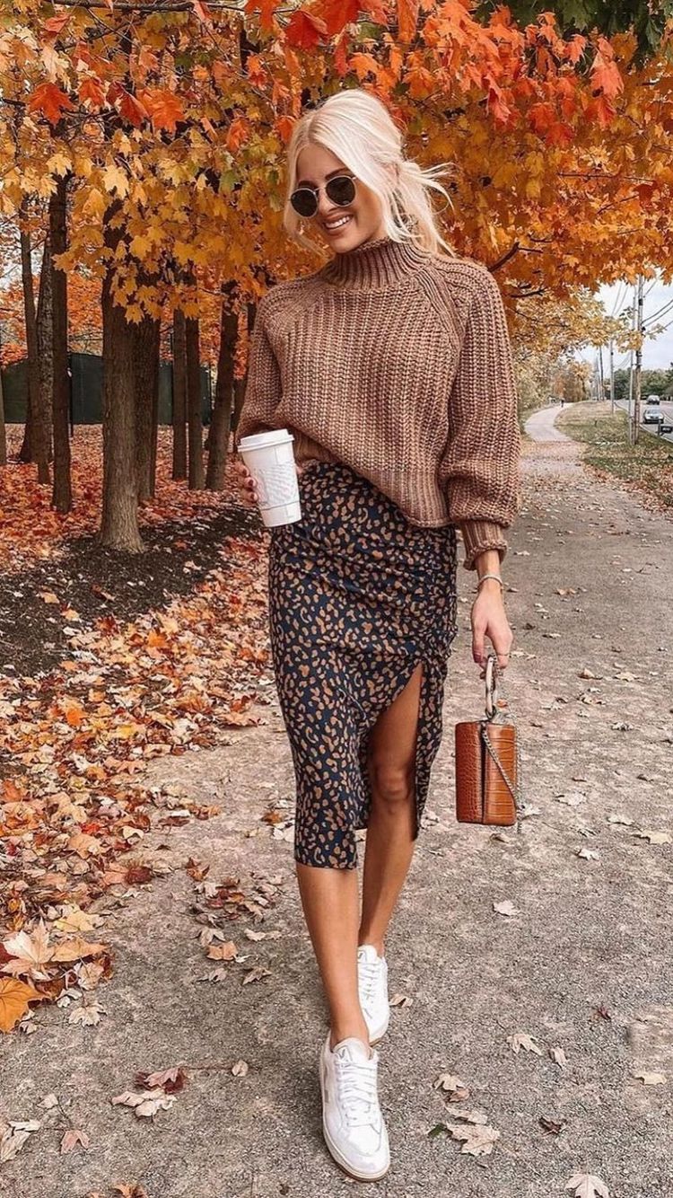 Autumn Vibes with a Pop of Print