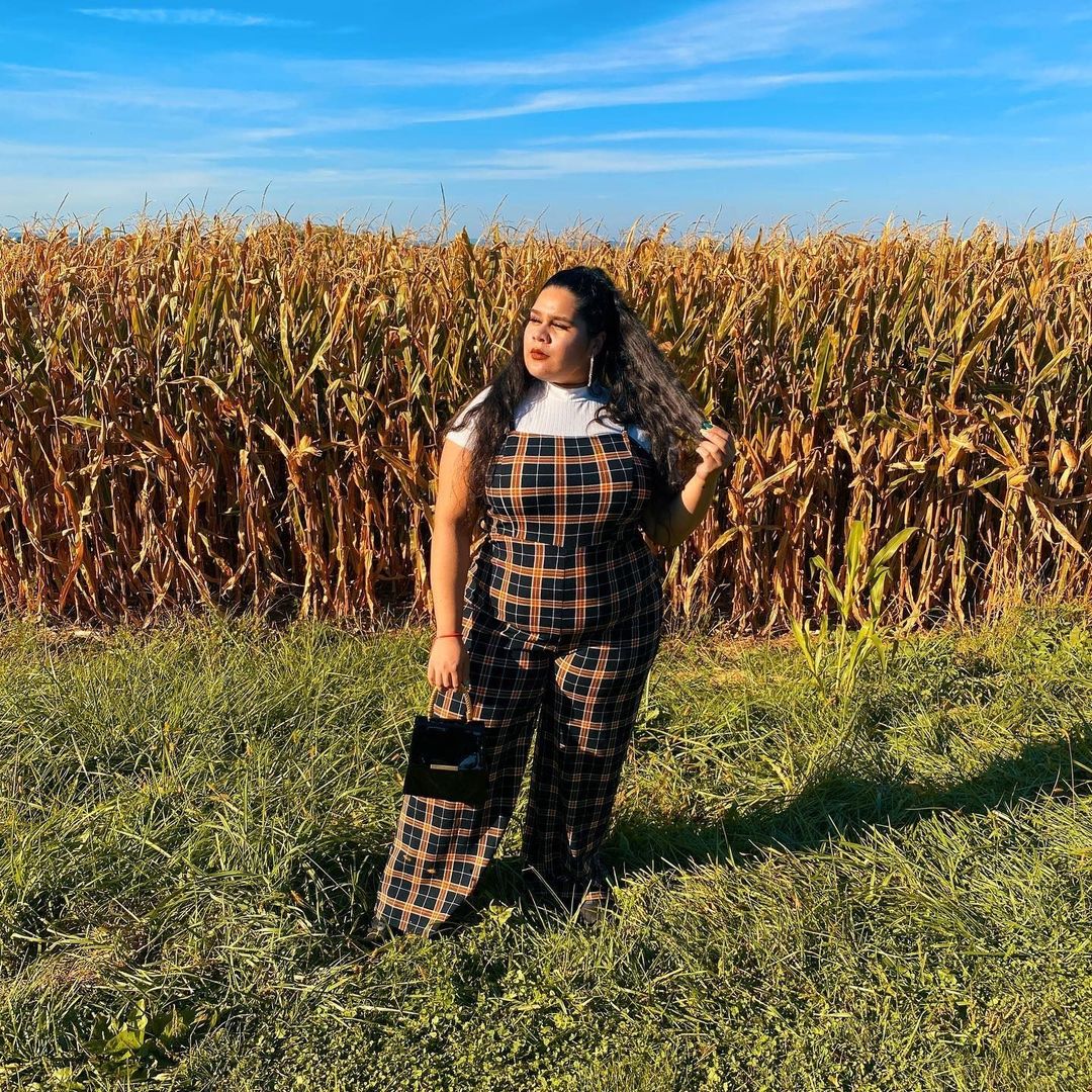 Plaid Perfection: Plus Size Autumn Chic