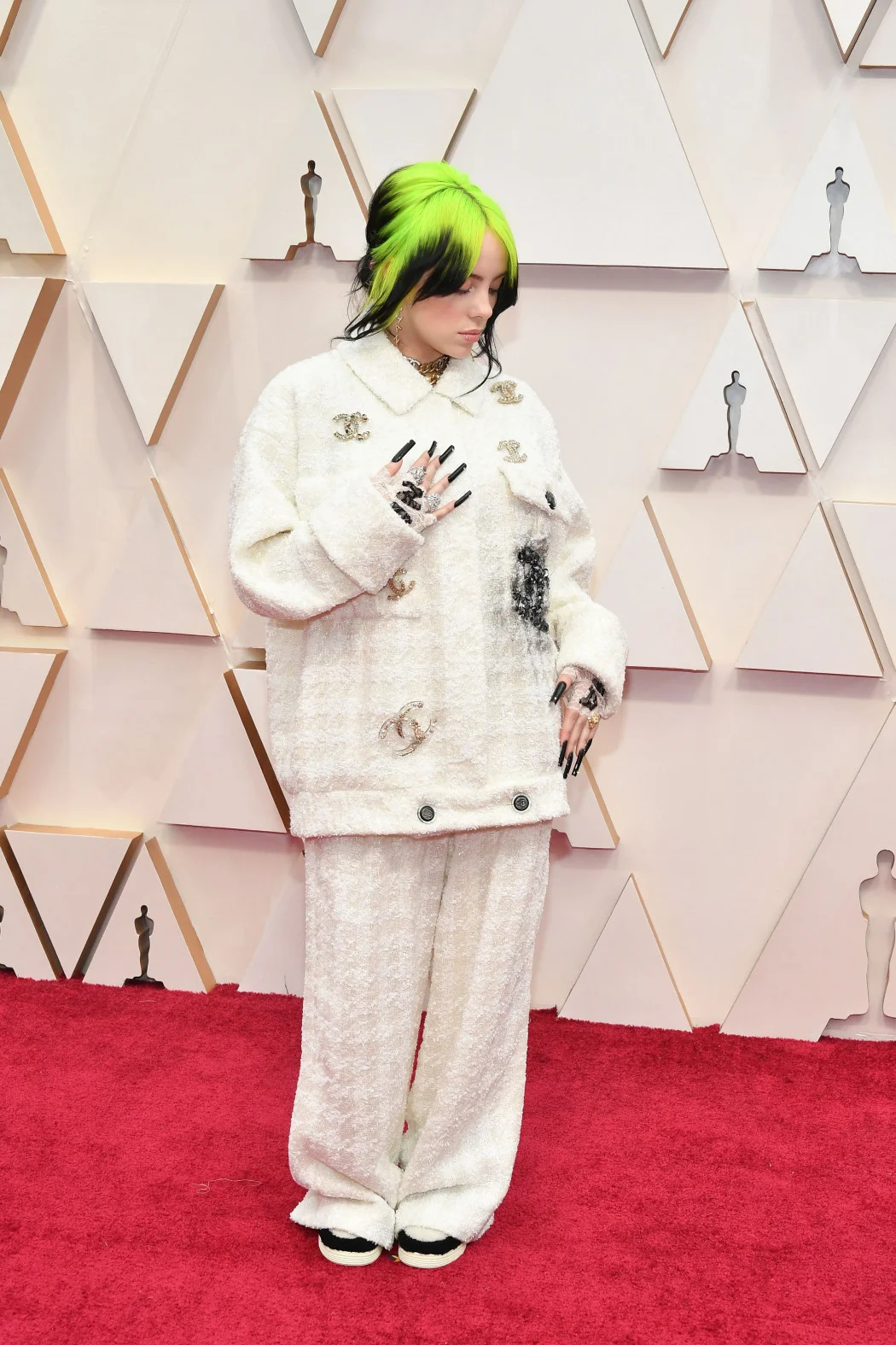 Billie Eilish’s Iconic Chanel Red Carpet Look