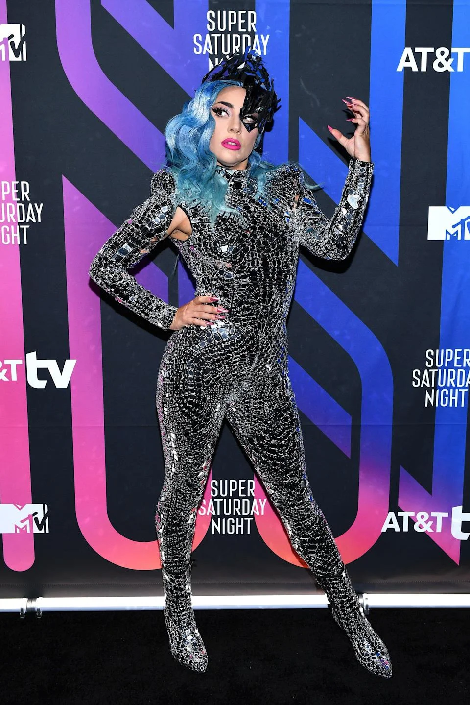 Lady Gaga's Iconic Mirrorball Glam Jumpsuit