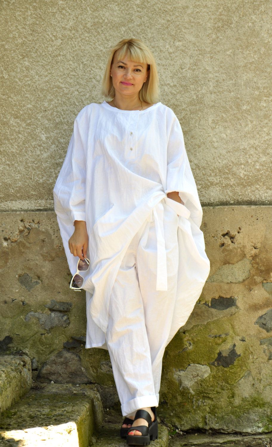 Chic White Linen Co-ord for Effortless Summer Style