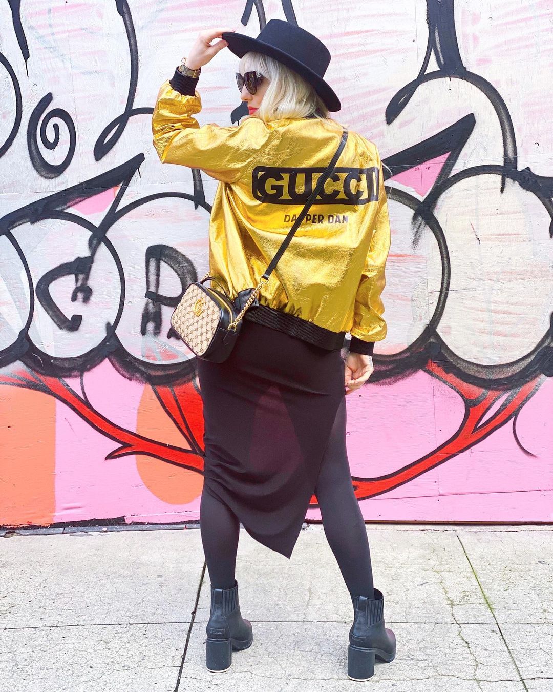 Gucci Glam: Dapper Dan Bomber & Sleek Midi