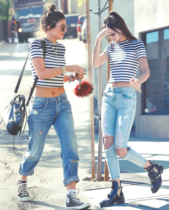 Kardashian-Jenner Tomboy Street Style