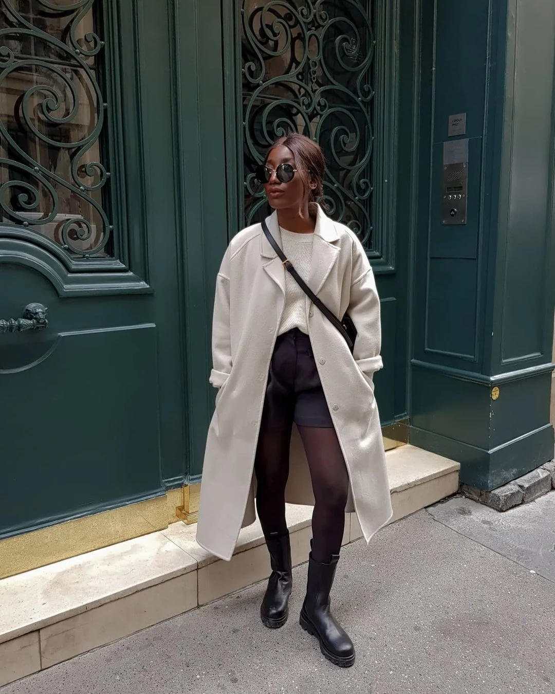 Chic City Stroll: Parisian-Inspired Winter Look