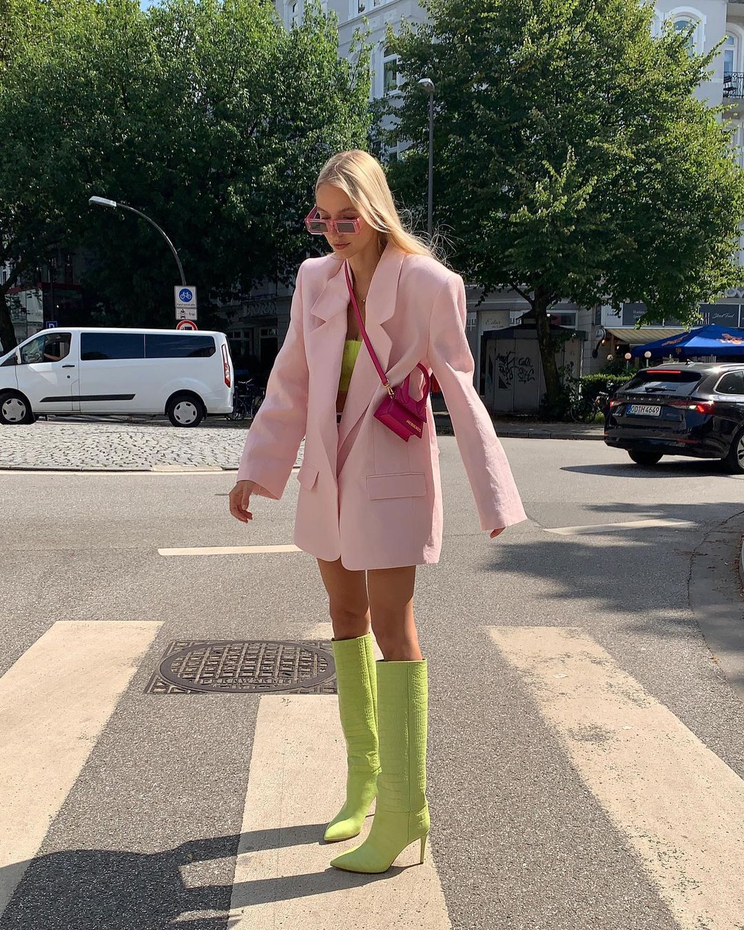 Pretty in Pink & Zesty Green