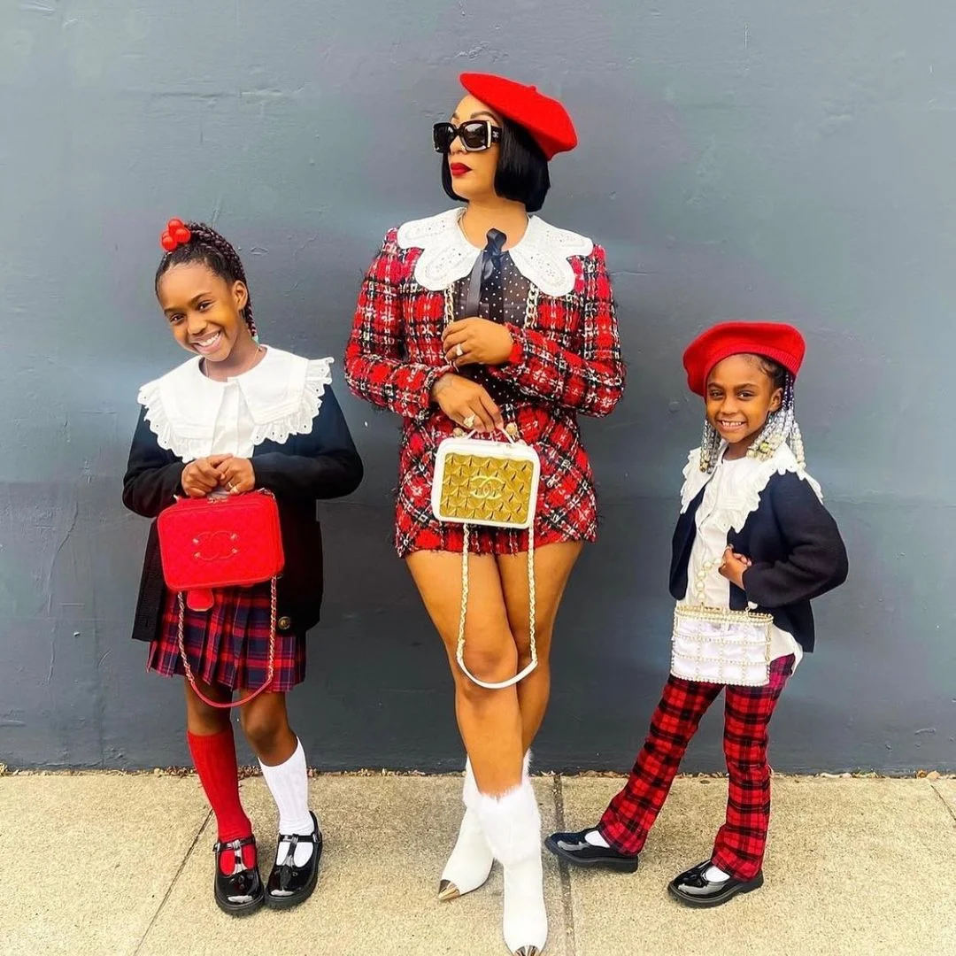 Twinning in Tartan: Chic Mom & Me Plaid Power