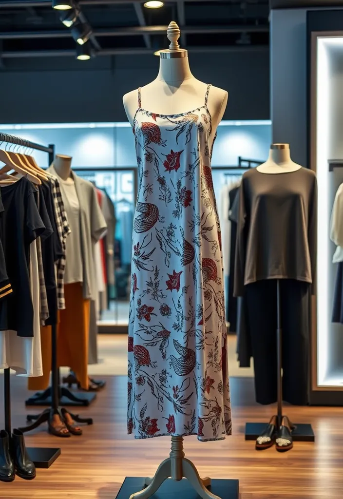 Spring Fling Floral Midi Dress