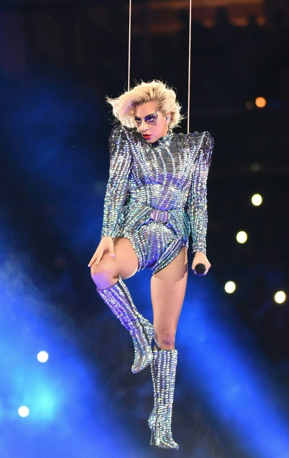 Lady Gaga's Iconic Super Bowl Halftime Show Look