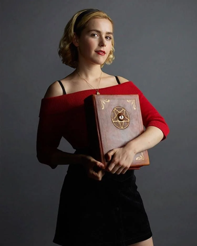 Spellbinding Sabrina Style: Red & Black Magic