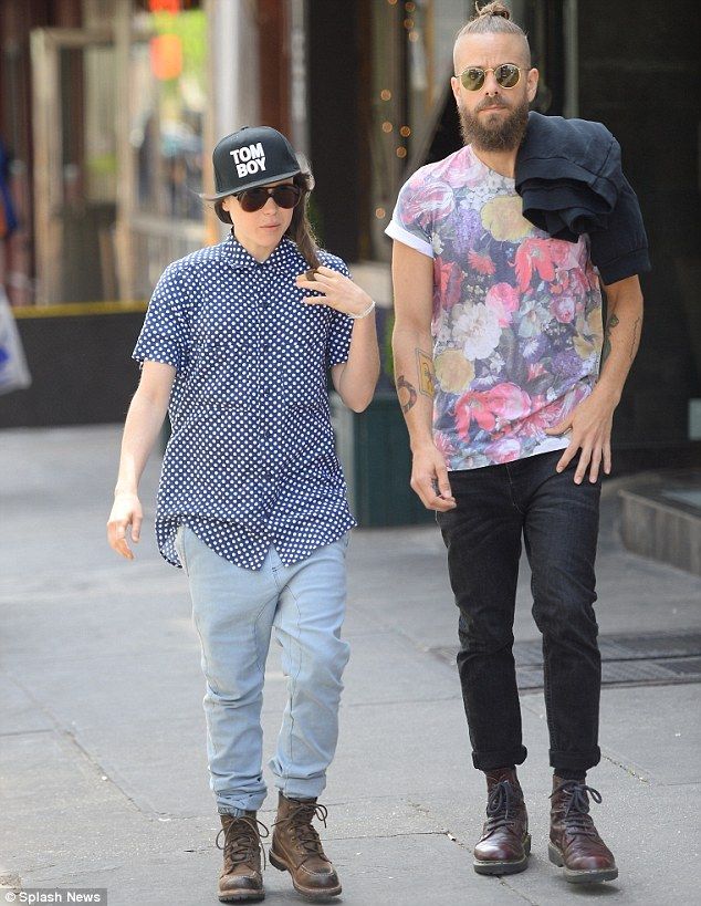 Tomboy Chic: Polka Dots & Distressed Denim